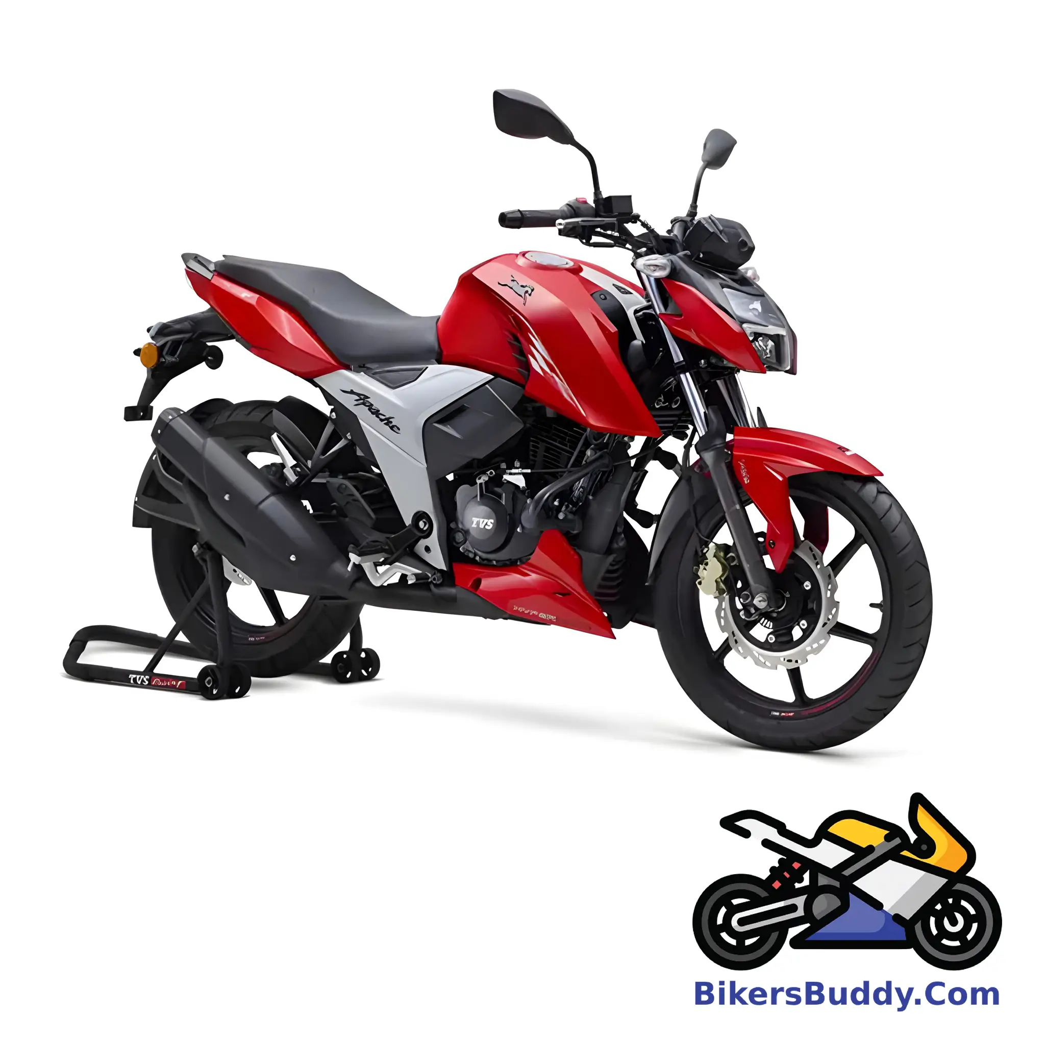 Red TVS Apache RTR 160 4V FI